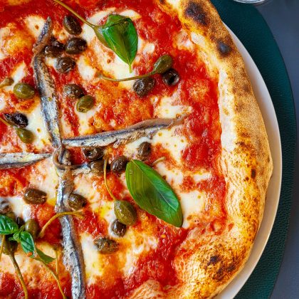 Anchovy & Capers Pizza