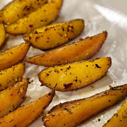 Herb Roasted Potato Wedges