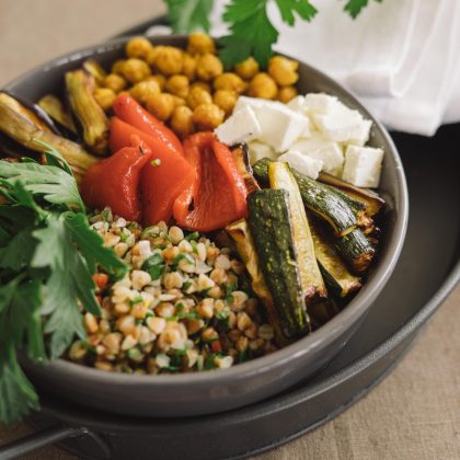 Roasted Vegetable Grain Salad