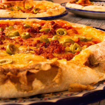 Chorizo & Manchego Pizza