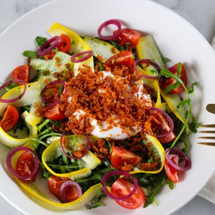 Crispy Pancetta Salad