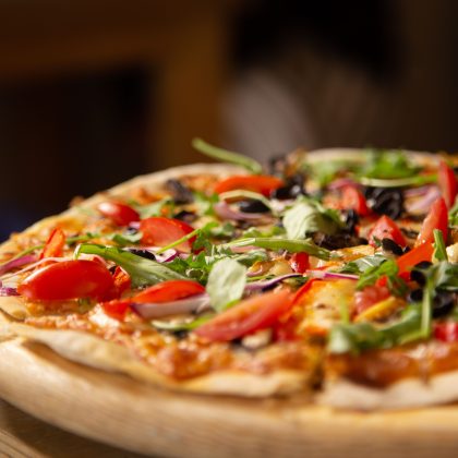 Seasonal Mixed Vegetable Pizza