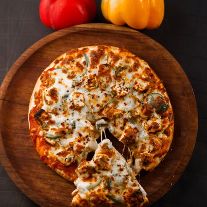 Roasted Bell Pepper Pizza