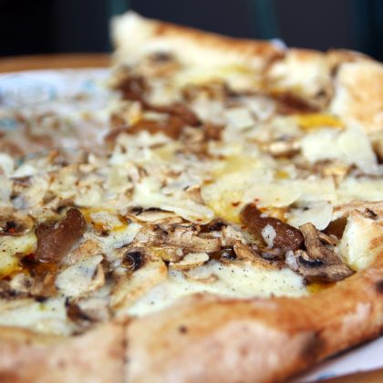 Three Mushroom Blend Pizza