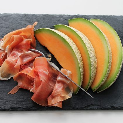 Prosciutto Melon Salad