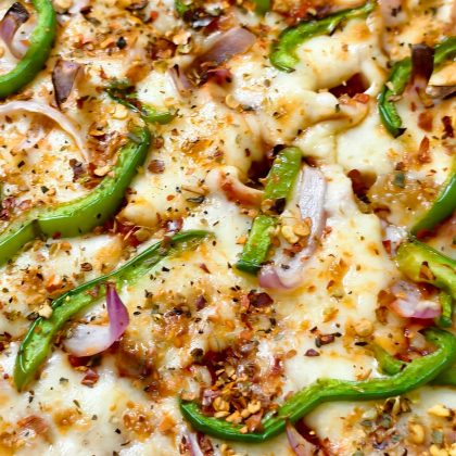 Spicy Vegetable Artisan Pizza