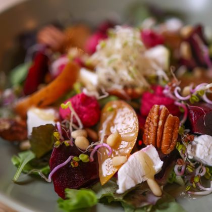 Beetroot & Goat Cheese Salad
